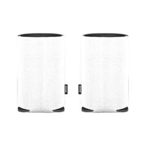 Collapsible White KOOZIE Brand Blank Sublimation