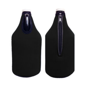 Blank Premium Collapsible Foam 64oz Growler Bottle Zipper Insulator